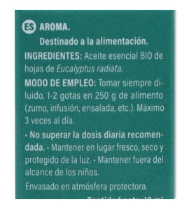 Aceite Esencial Eucalipto Radiata 10 ml Marnys