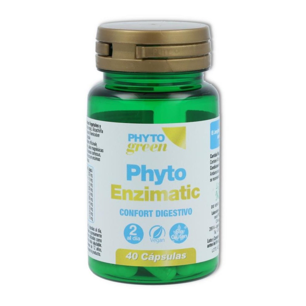 Phytogreen Phyto Enzimatic 40 cápsulas