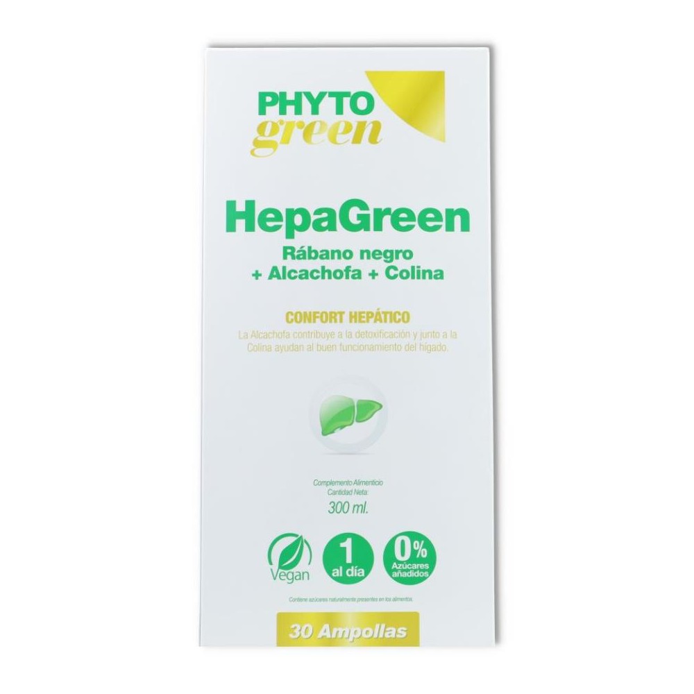 Phytogreen Hepagreen 30 ampollas 