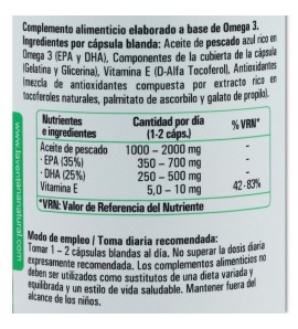 Phytogreen Omega 3 Premium 60 cápsulas 