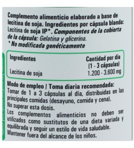 Phytogreen Lecitina de Soja 60 cápsulas