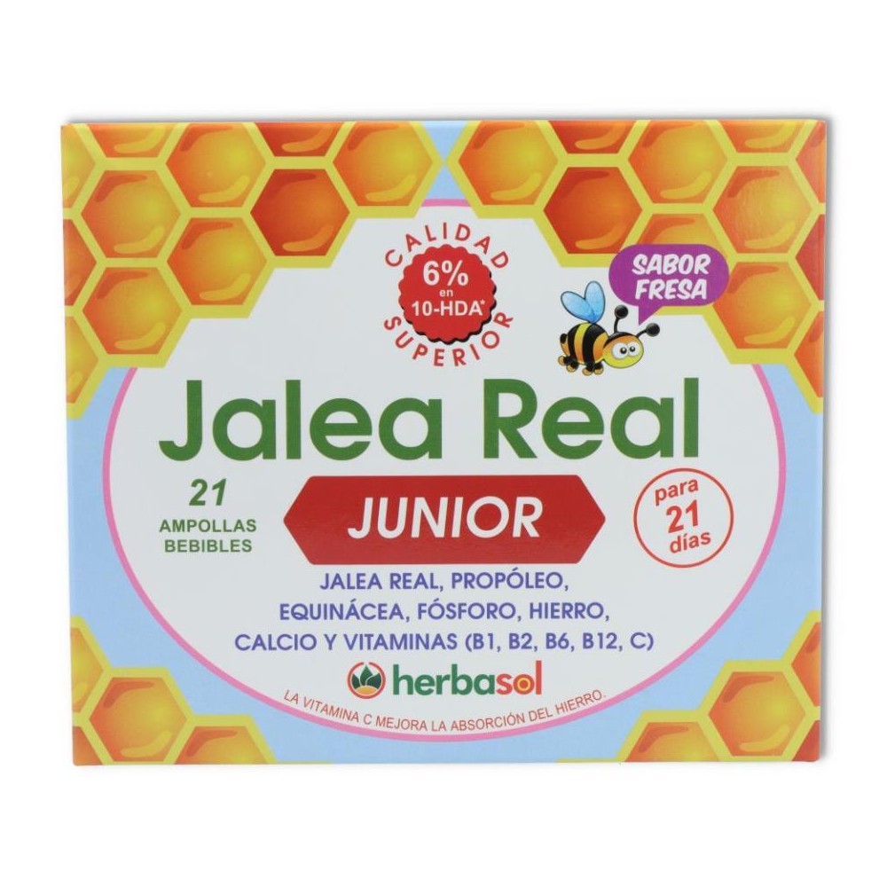 Jalea Real Junior 21 ampollas Herbasol