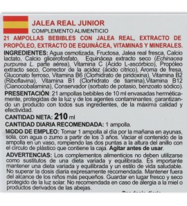 Jalea Real Junior 21 ampollas Herbasol