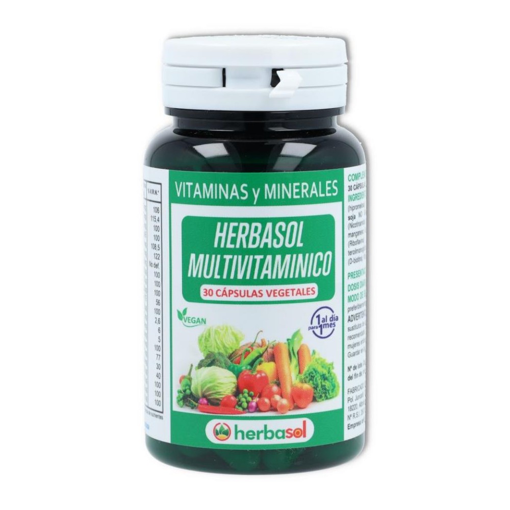 Herbasol Multivitaminico 30 cap 