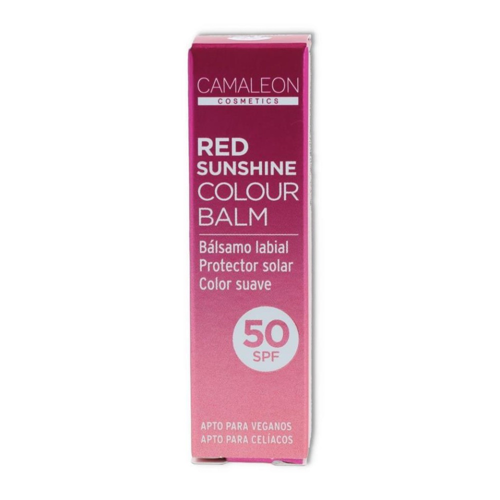 Camaleon Bálsamo labial SPF 50 Red Sunshine