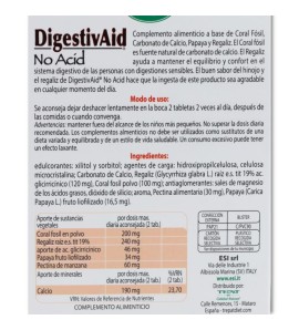 Digestivaid No Acid 12 tabl ESI