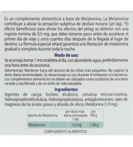 Melatonina Pura Retard 1 9 mg 60 comp ESI