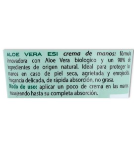 Crema Manos Aloe Vera 75 ml Esi