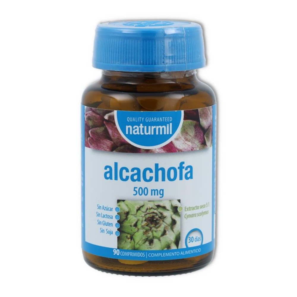 Alcachofa 500 mg 90 comp Naturmil