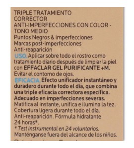 EFFACLAR DUO UNIFIANT SHADE 40 ml ROCHE POSAY 