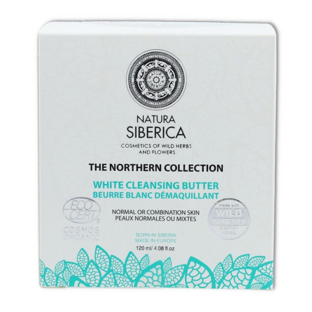 Natura Siberica Manteca Blanca Desmaquilla 120 ml