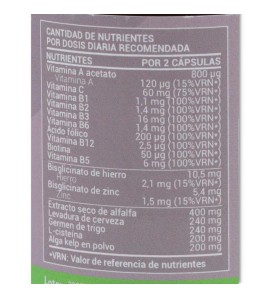 V C  Cabello y Uñas 50 cápsulas