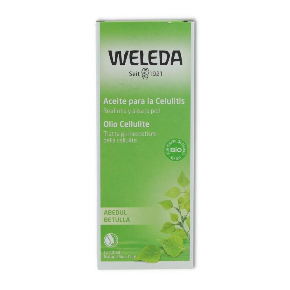 Aceite anticelulitico de abedul 100 ml Weleda