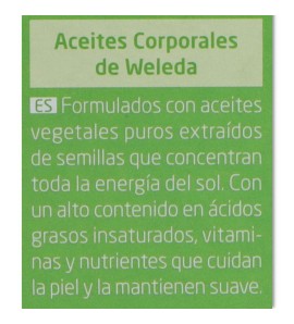 Aceite anticelulitico de abedul 100 ml Weleda