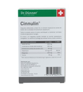 Cinnulin 40 cap de canela DR  DUNNER