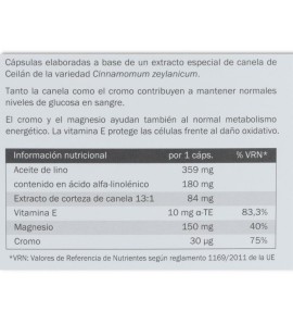 Cinnulin 40 cap de canela DR  DUNNER