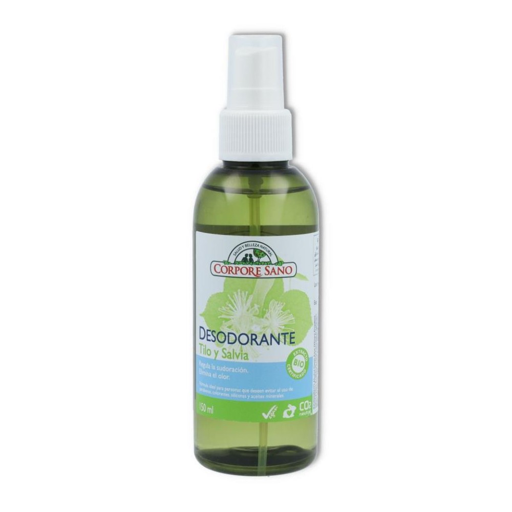 DESODORANTE TILO Y SALVIA 150 ml SPRAY CORPORE SAN