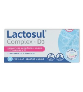 Lactosul Complex   D3 20 cap Natysal