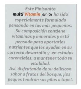 Multi Vitamina Junior 250 ml Pinisan