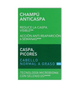 Dercos Champu Anticaspa Grasa DS 200 ml 