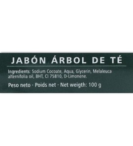 Jabon natural  Arbol del  te  100 gr Plantapol