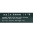 Jabon natural  Arbol del  te  100 gr Plantapol