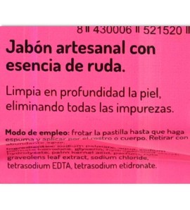 Jabon Ruda Trinidad   Caja Metal