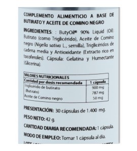 Microbiota Butirato Triglicerido 30 cap Equisalu