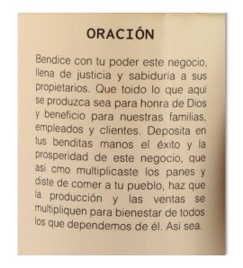 Velon Ritualizado Negocios Trinidad