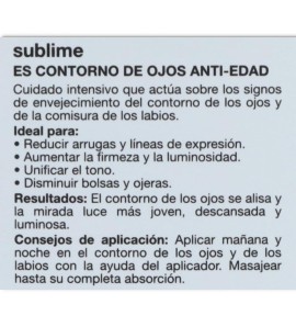 Sublime Contorno de Ojos 15 ml Bella Aurora