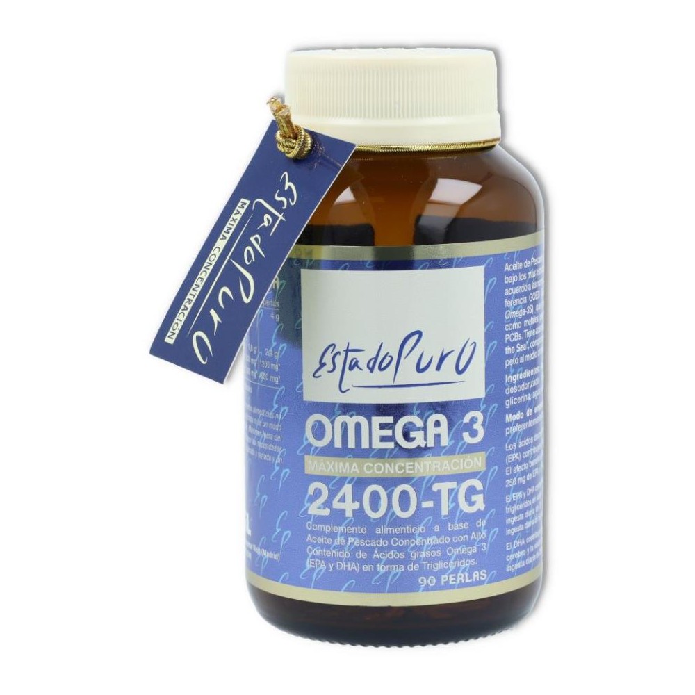 Omega 3 2400-TG 90 perlas Estado puro