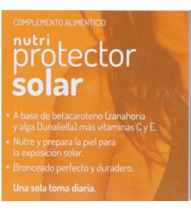 Nutri protector solar 30 perlas Fortederma