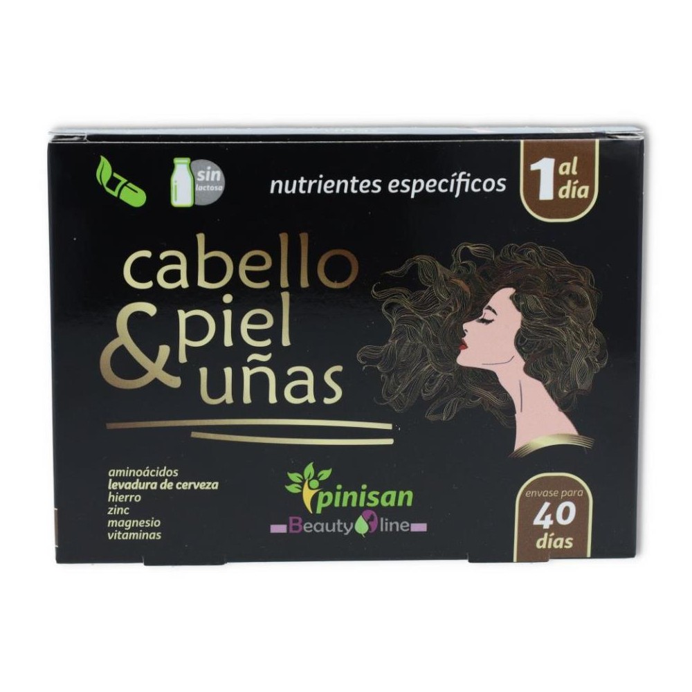 Cabello piel y uñas 40 cap Pinisan