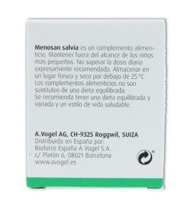 MENOSAN SALVIA 30 com VOGEL