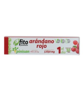 Fito Premium arándano rojo 30 caps Pinisan