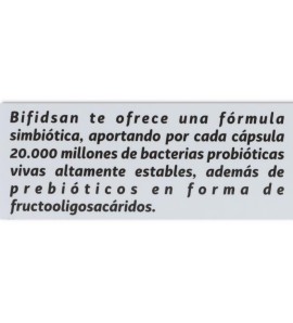 Bifidsan 20 000 millones 20 comp Pinisan