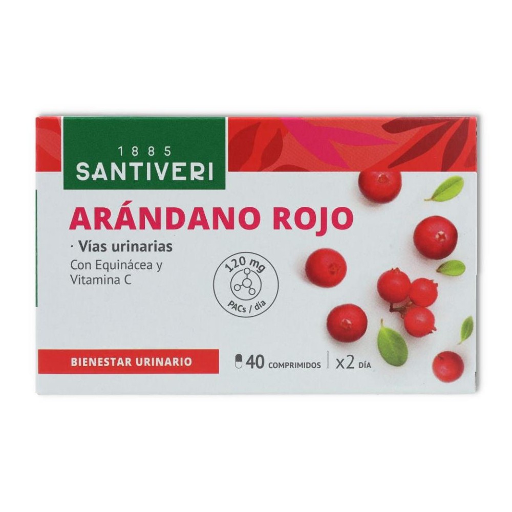 Santiveri Arandano Rojo 40 comp 