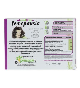 Femepausia 30 caps Pinisan