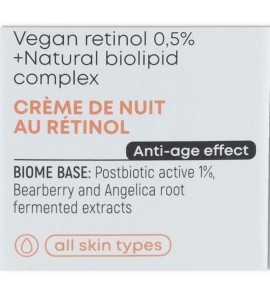 Crema Retinol Noche 50 ml Biome Natura Siberica