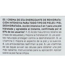 Mossa Crema Dia Cocktail Rehidratante 5 en 1 50 ml