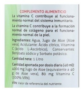 Aloepol botella 1L aloe vera Plantapol