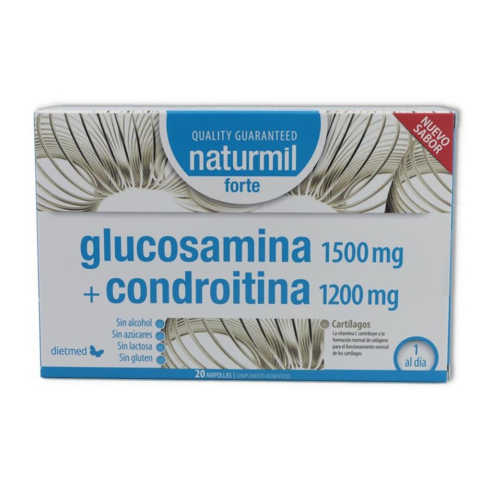 Glucosamina 1500 mg Condroitina 1200 mg 20 am Natu