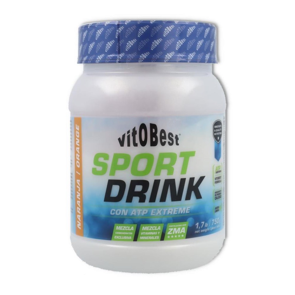 Sport Drink con ATP Extreme 750 gr Naranja Vitobes