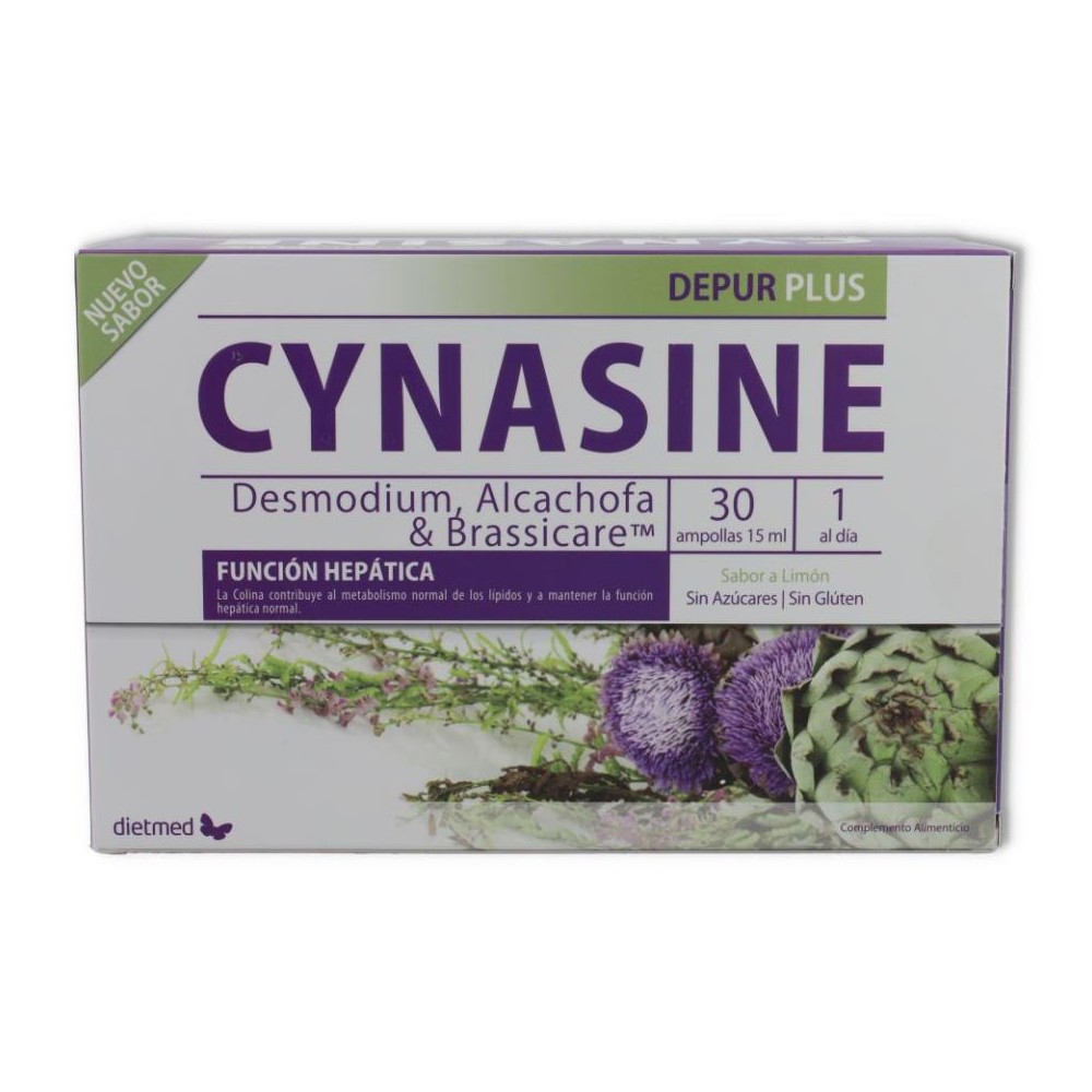 Cynasine 30 ampollas Dietmed