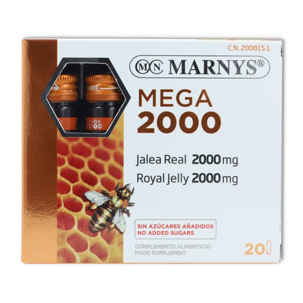 Mega 2000 mg  20 viales Marnys