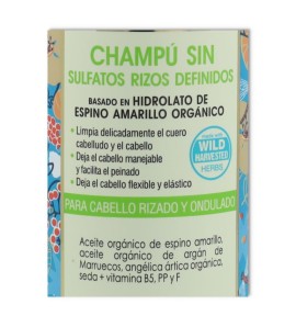 Champu Sin Fosfatos Rizo Definido 400 ml Oblepikha