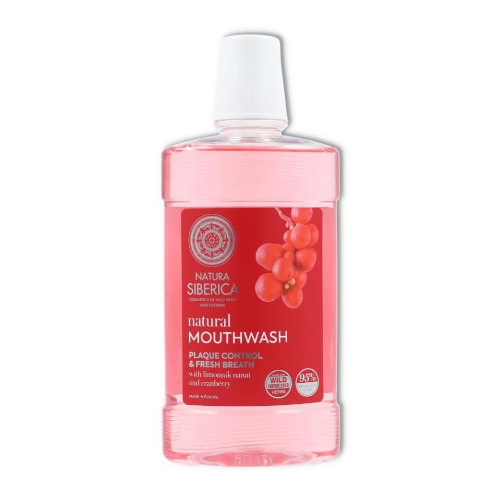 Enjuague Bucal Arandanos 520 ml Natura Siberica