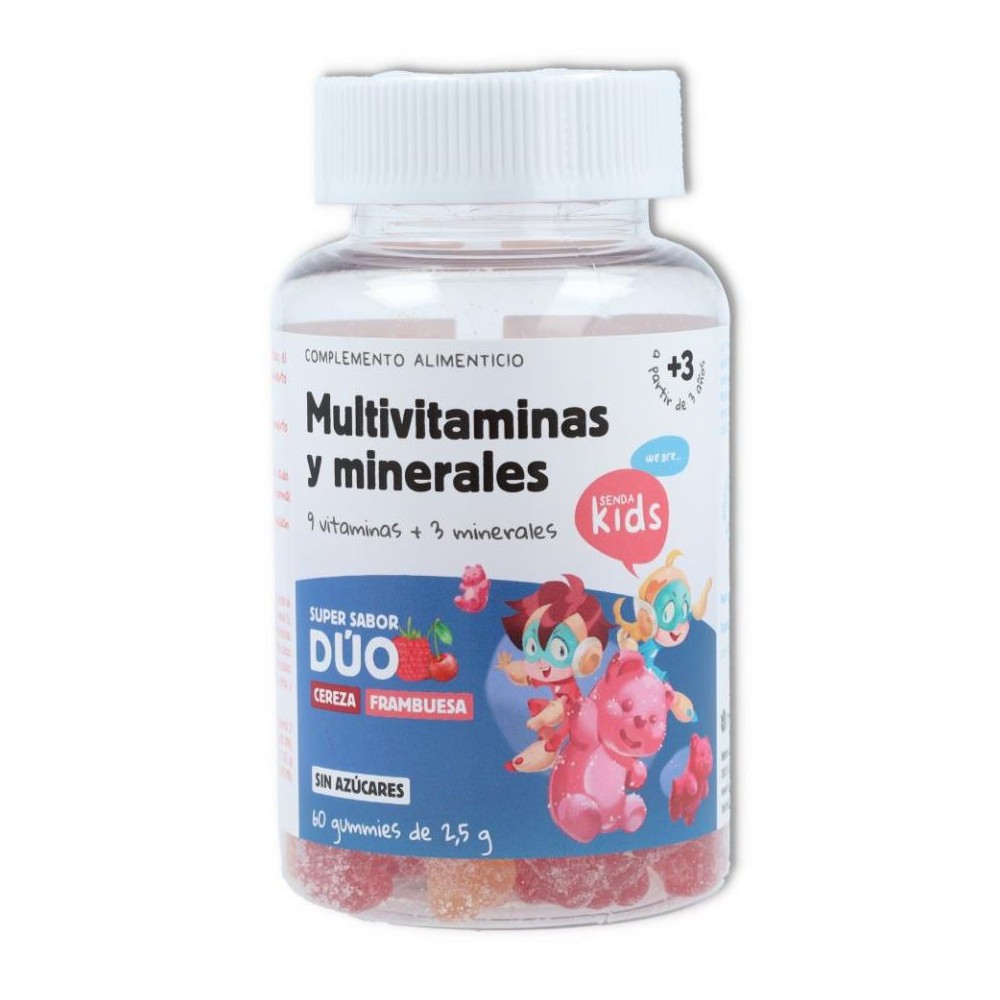 Multiminerales y Minerales Kids 60 gumi Herbora