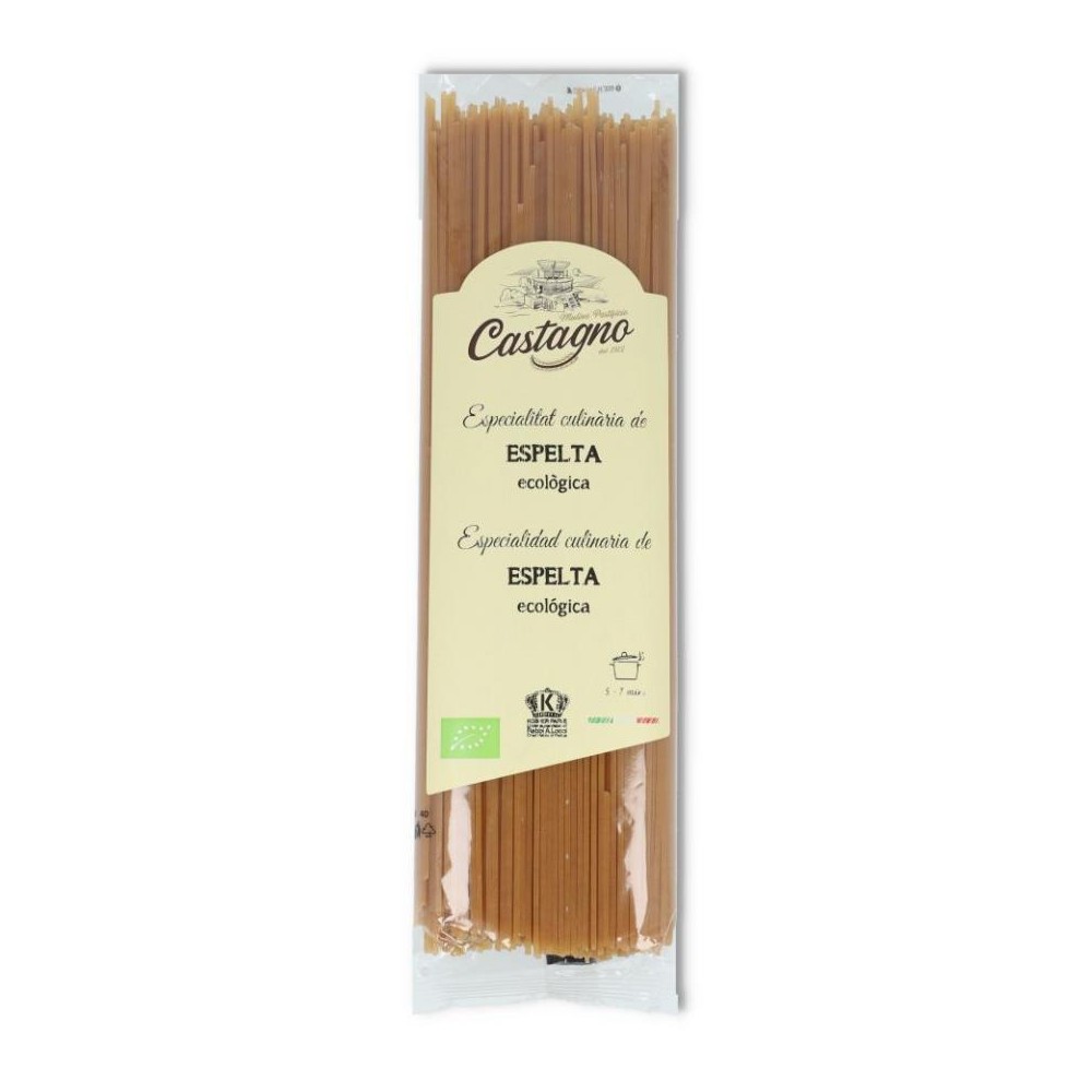 Espaguetis De Espelta Blancos Eco 500g Castagno