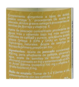 Omega 3 6 acti oleo 100 perlas Tongil